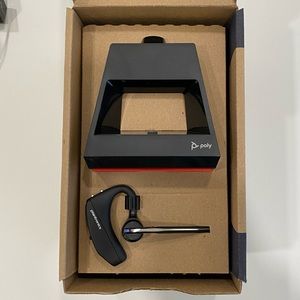 Poly, Voyager 5200 Office headset — NEW, opened but unused.